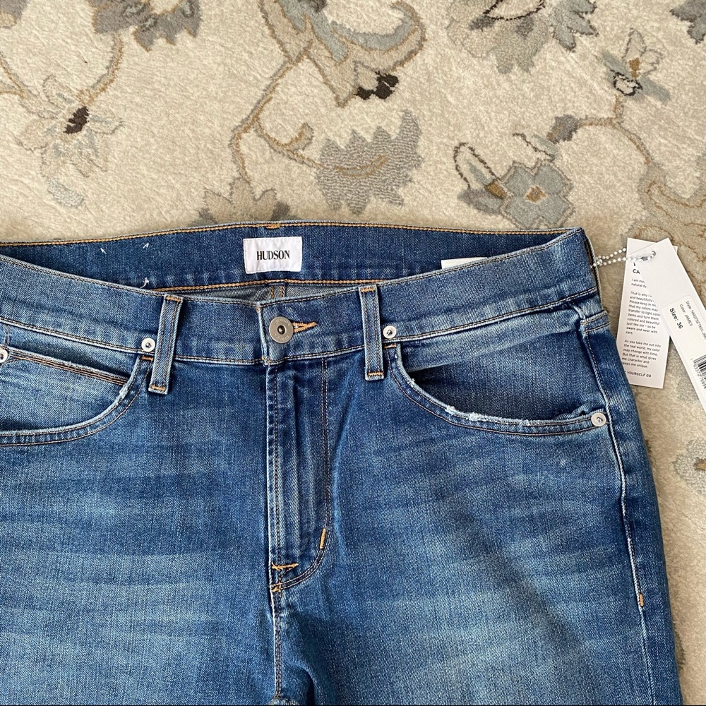 NWT HUDSON BLAKE SLIM STRAIGHT LEG JEANS - Picture 8 of 10